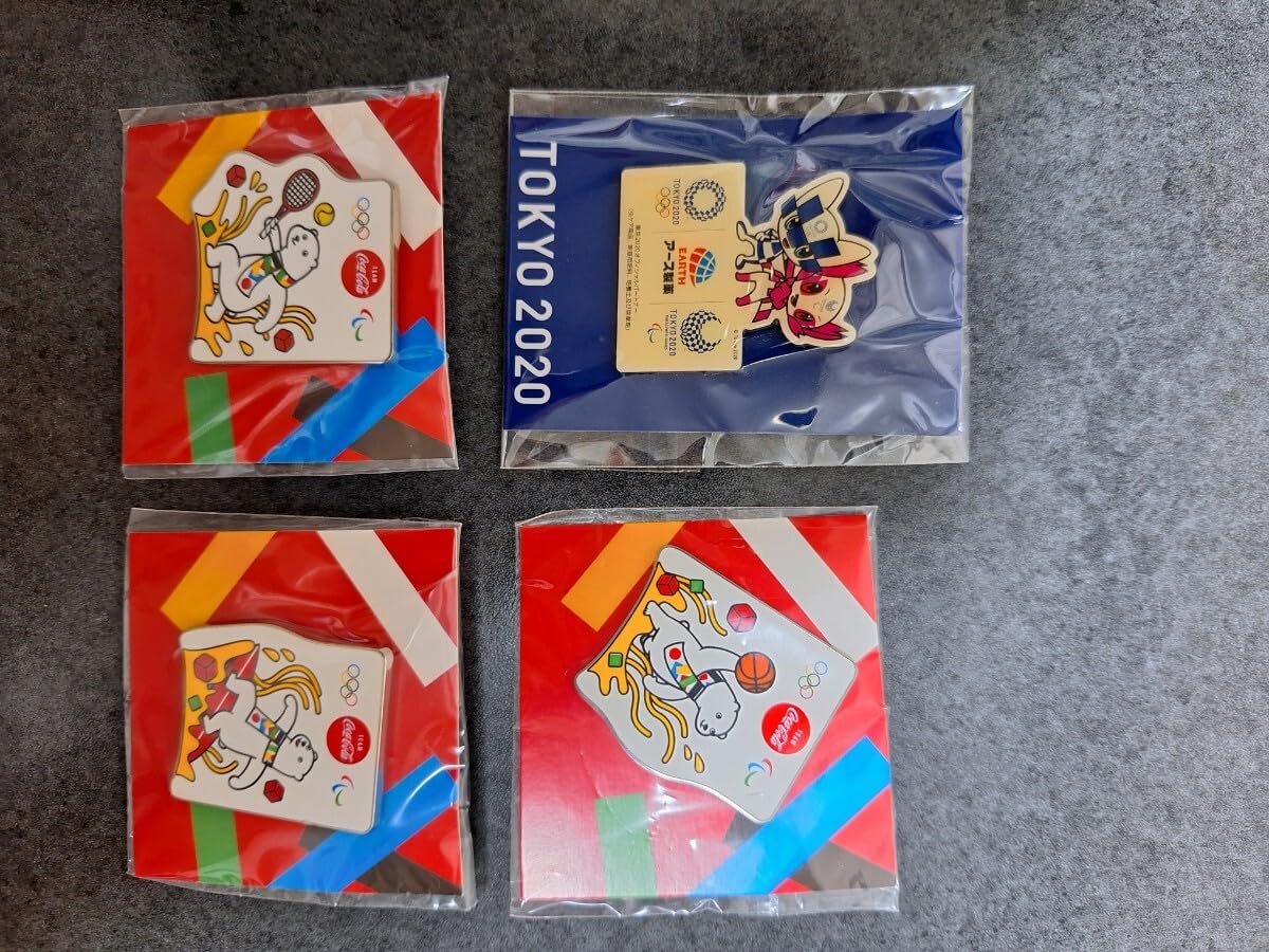 アース製薬 オリンピック ピンバッジセット 【おまけ付】